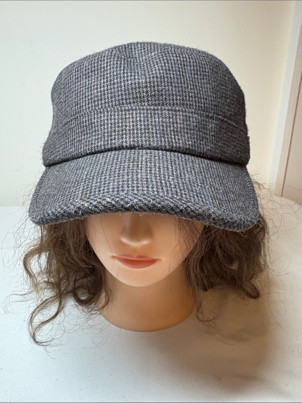 BD1017 Gray Tencel/Rayon Buckleback Hat One Size